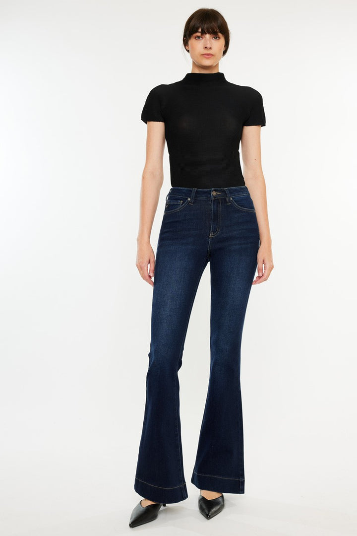 Kancan Roxanne High Rise Flare Jean