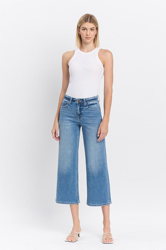 Flying Monkey Wide Leg Crop Jean