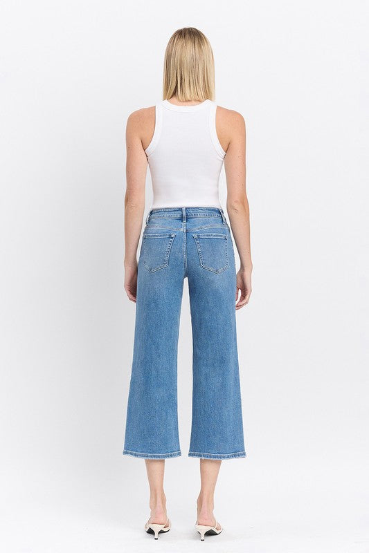 Flying Monkey Wide Leg Crop Jean
