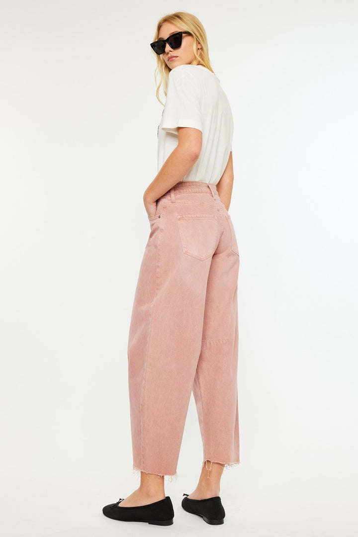 Kancan Horseshoe Jean (Dusty Pink)