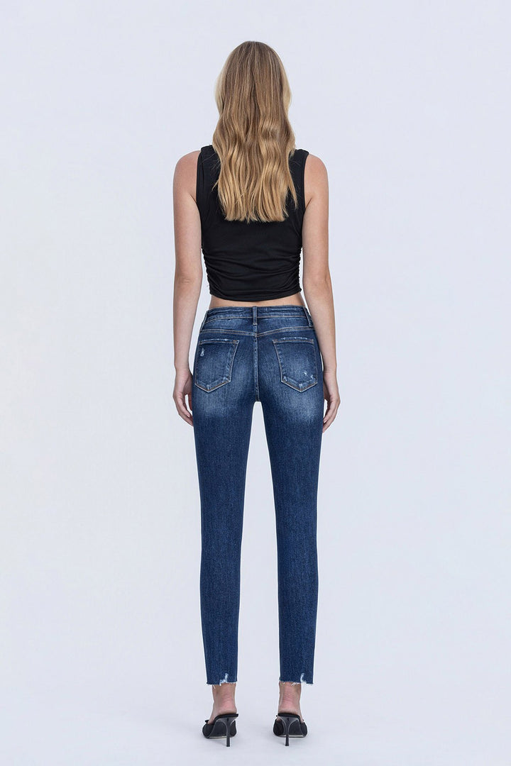 Vervet Raw Hem Skinny Jean