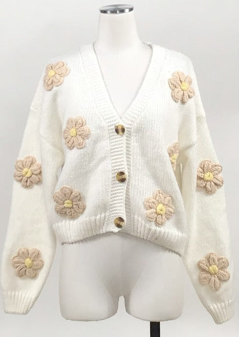 Dreamy Flower Power Cardigan