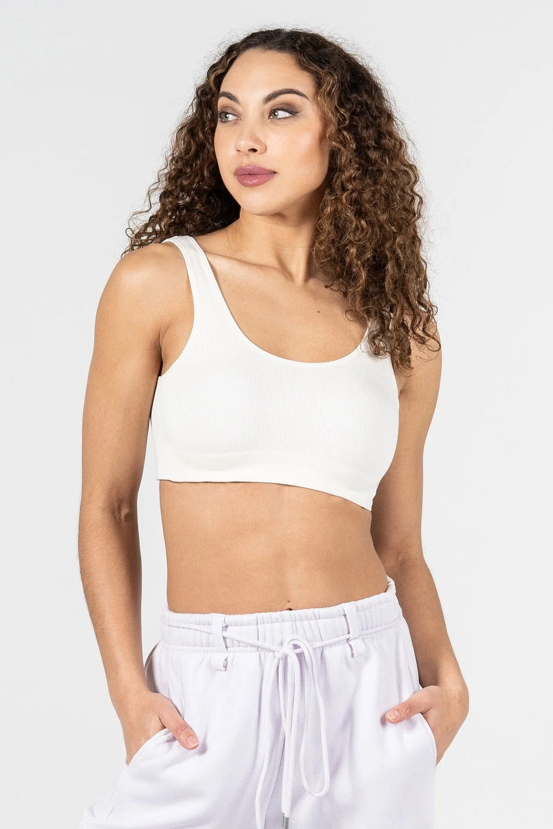 C'est Moi Reversible Bralette (Ivory)