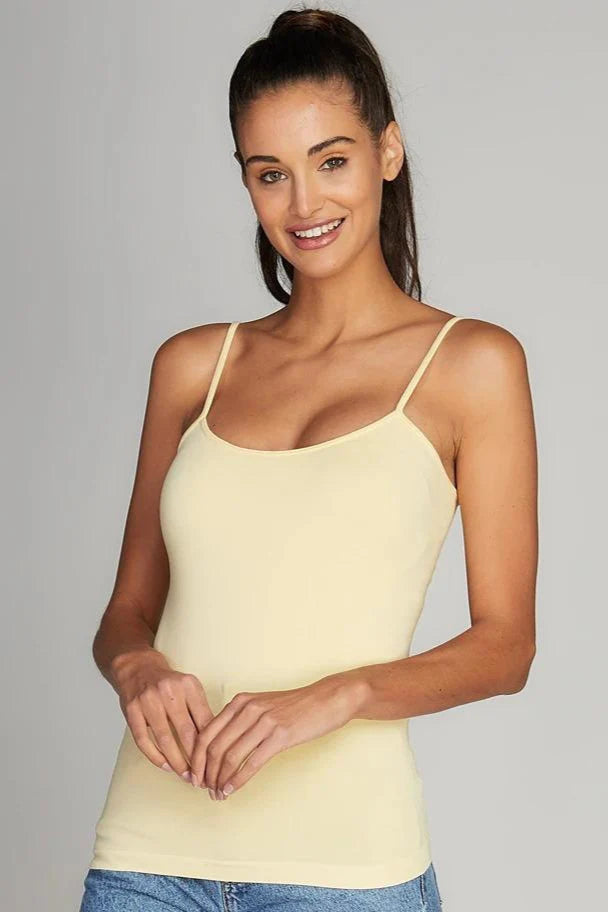Bamboo Adjustable Short Cami (12 colours)