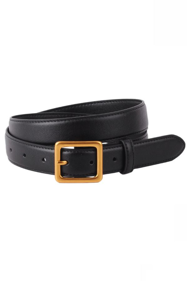Most Wanted Essential Leather Belt (Black)