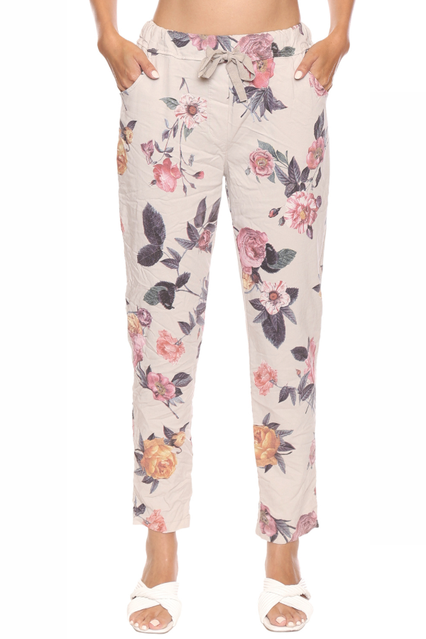 Sorella Floral Drawstring Pant