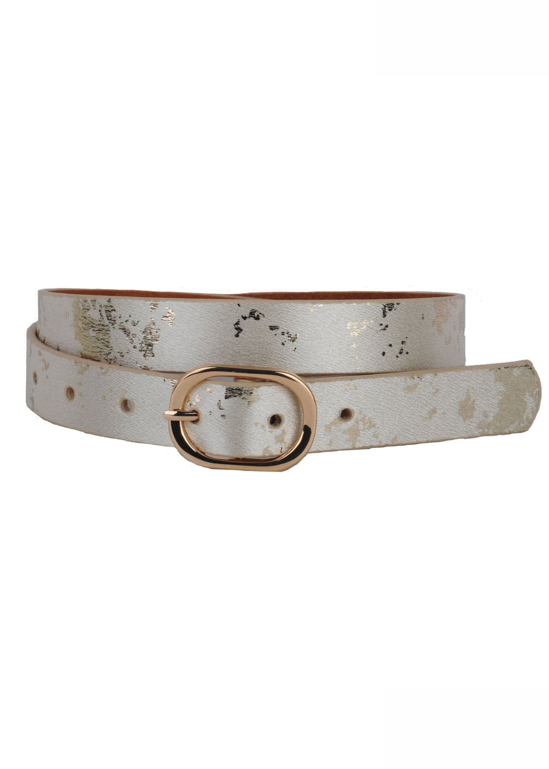 Most Wanted Gold Speckle Belt