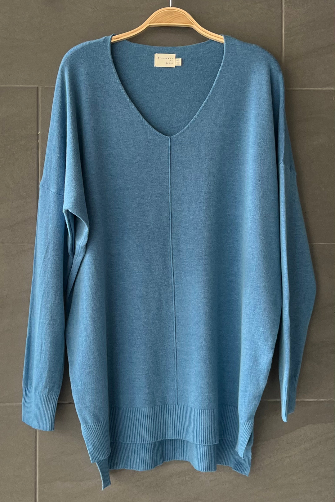Comfy As Can Be Sweater (Azure)