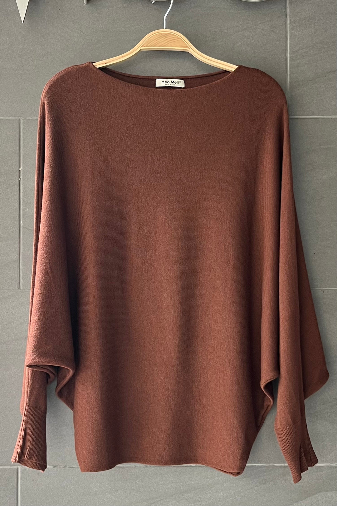 Meo Dolman Sweater (Coffee)