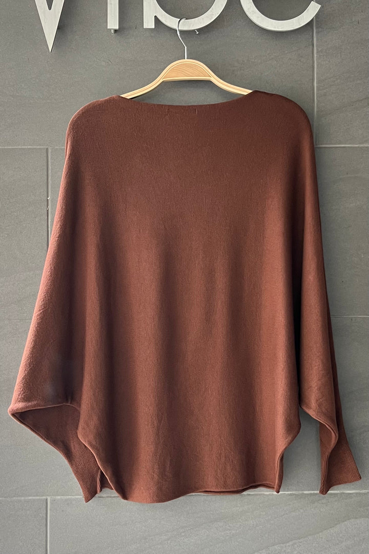 Meo Dolman Sweater (Coffee)