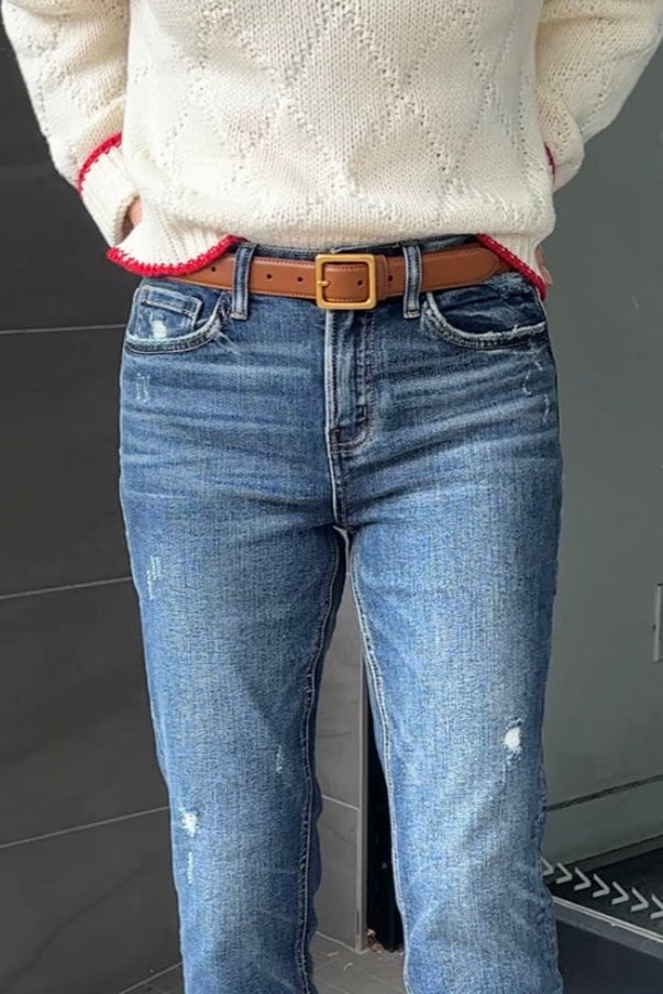 Most Wanted Essential Leather Belt (Tan)