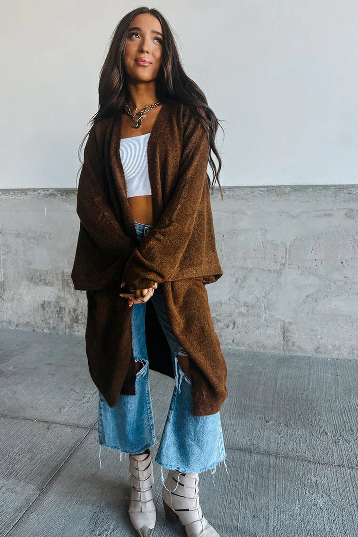 My Cozy Cocoon Duster (Camel)