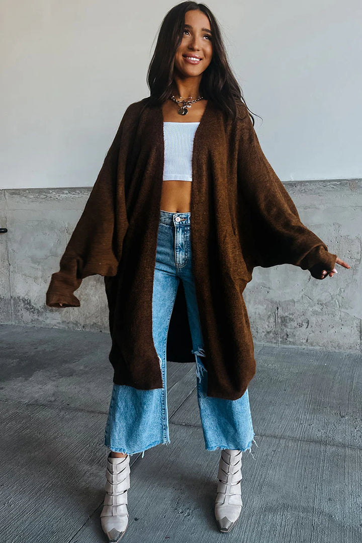 My Cozy Cocoon Duster (Camel)