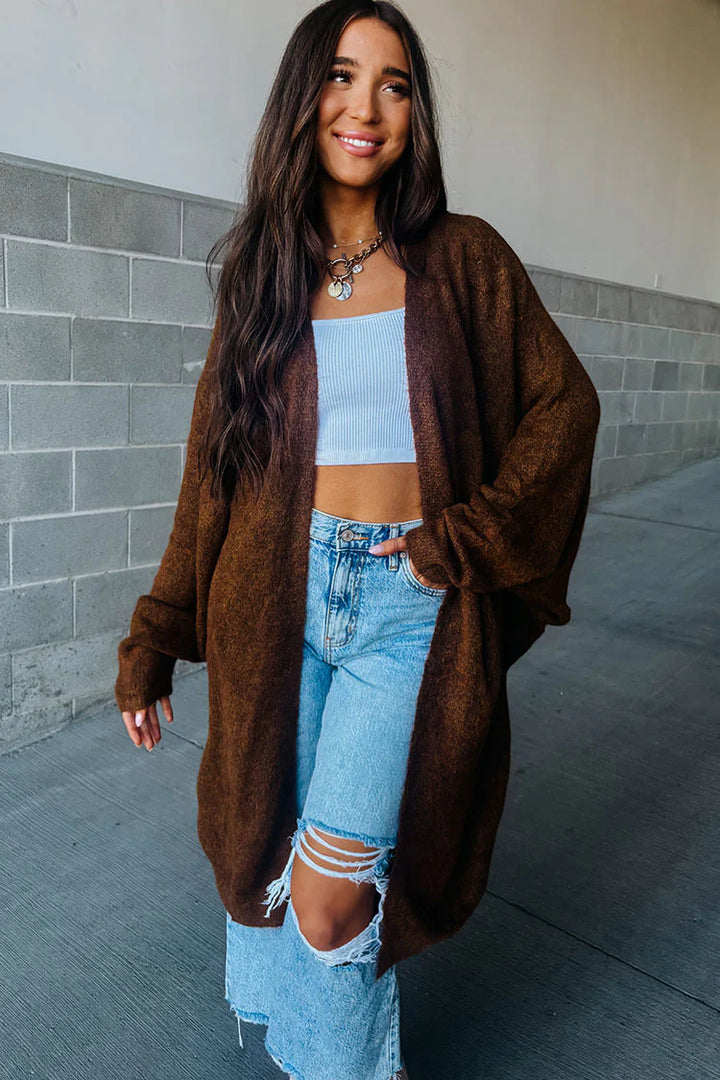 My Cozy Cocoon Duster (Camel)