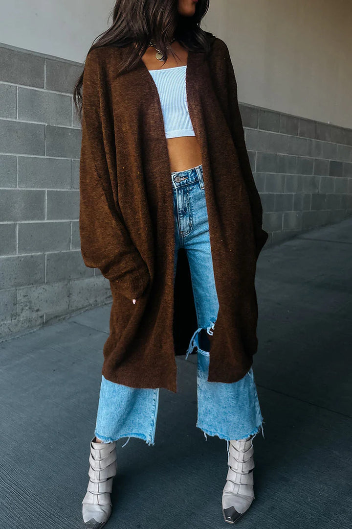 My Cozy Cocoon Duster (Camel)