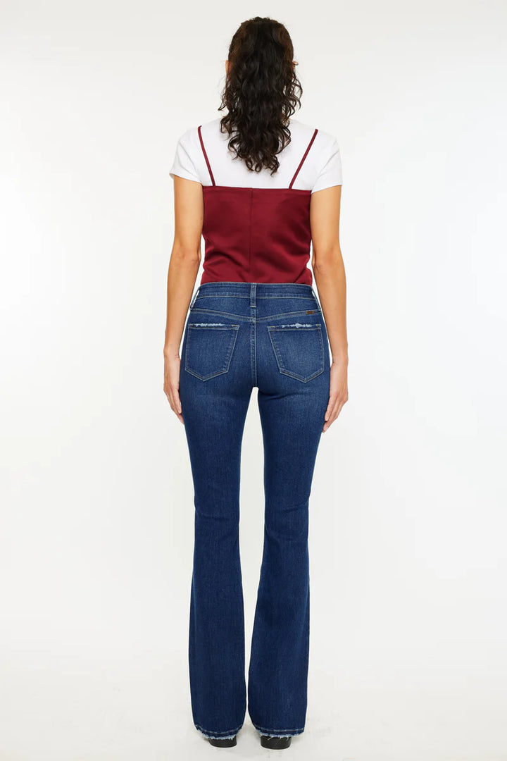 Kancan Slim Leg Bootcut Jean