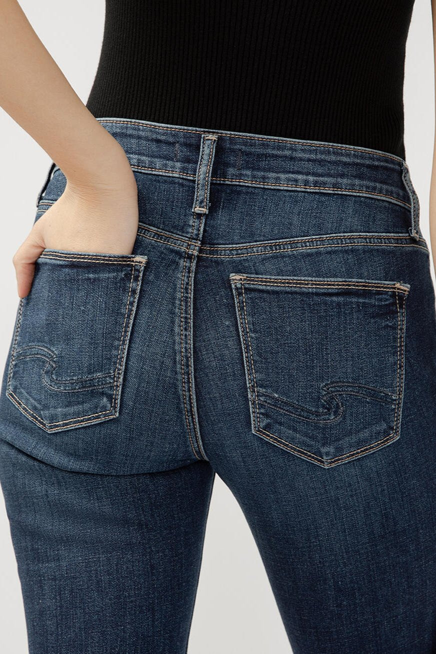 Silver Suki Luxe Stretch Bootcut Jean 31"