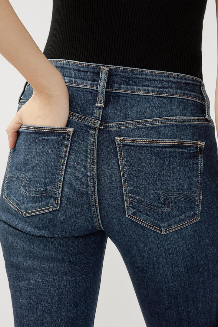 Silver Suki Luxe Stretch Bootcut Jean 31"