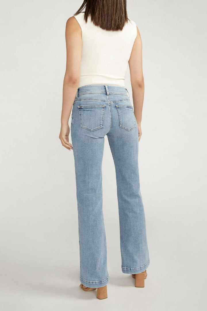Silver Suki Mid Rise Trousers 31"