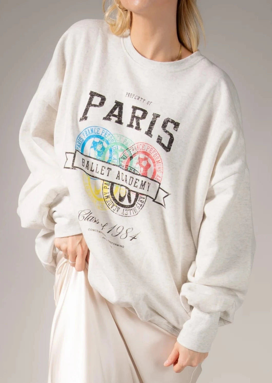 The Laundry Room Paris Ballet Sweatshirt