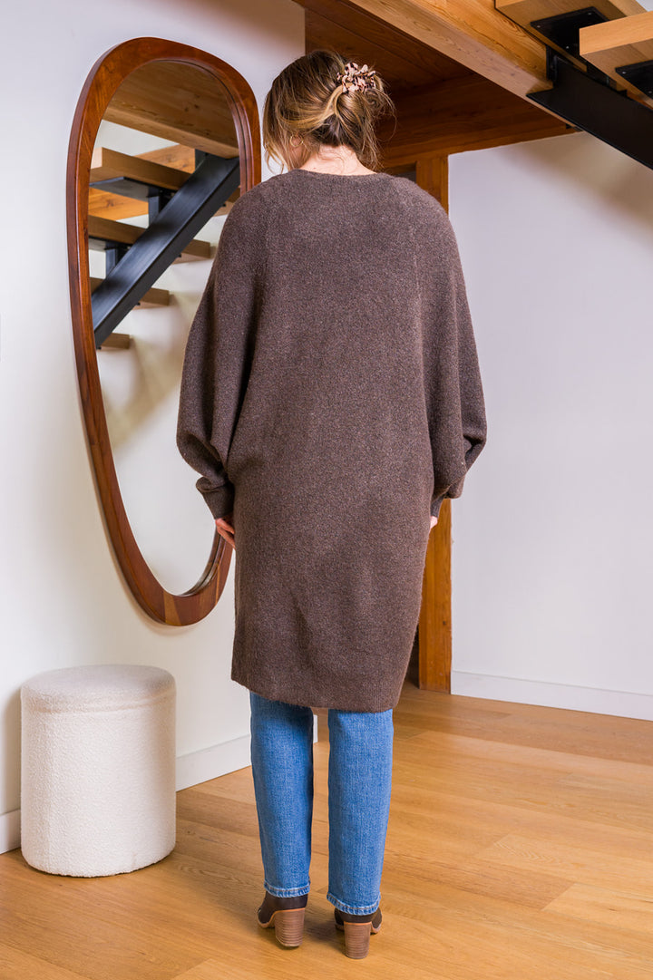 My Cozy Cocoon Duster (Dark Chocolate)