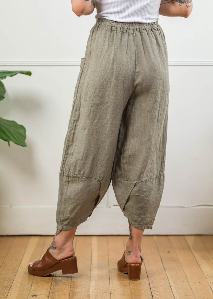 Meo Linen Panzano Pocket Pants (Taupe)