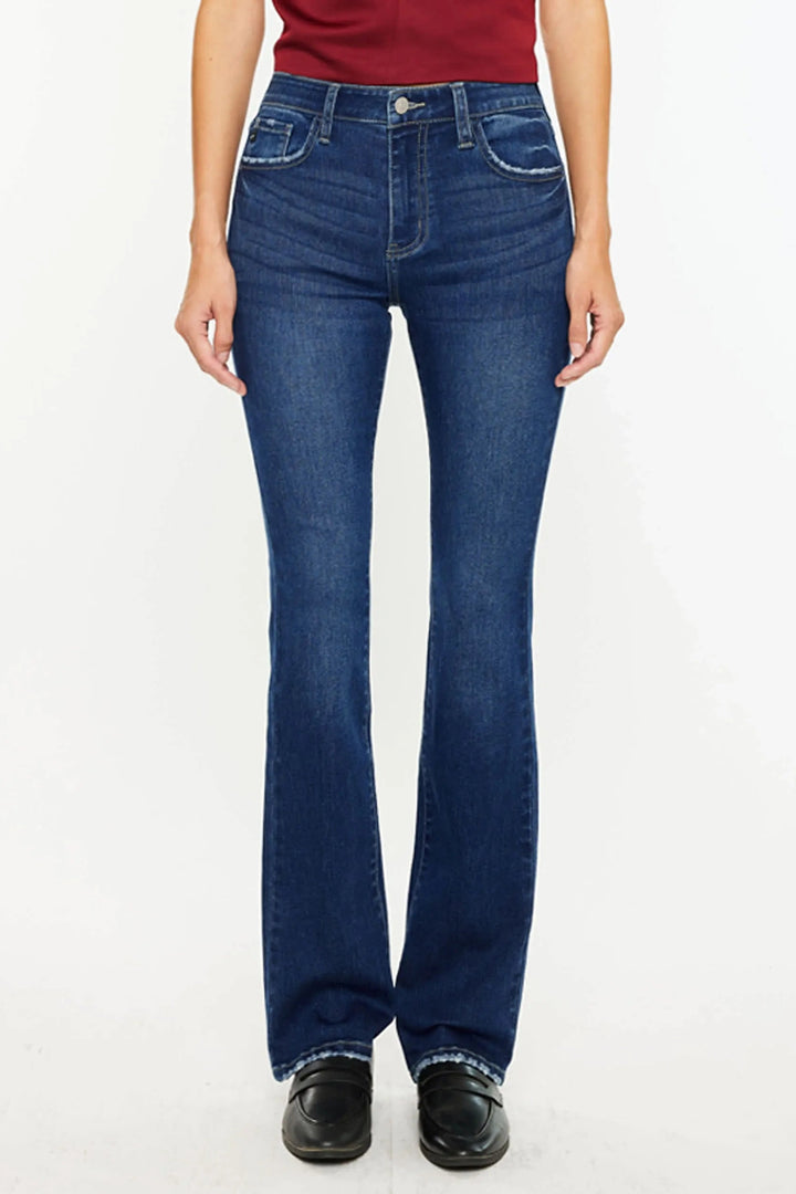 Kancan Slim Leg Bootcut Jean