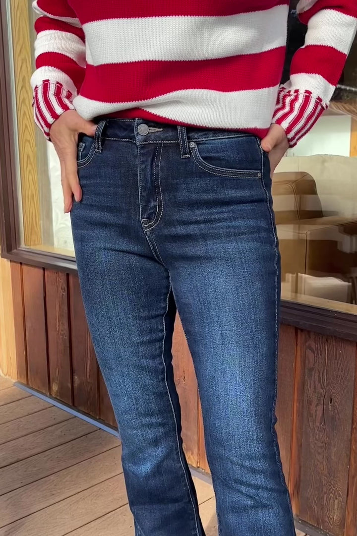 Kancan Roxanne High Rise Flare Jean