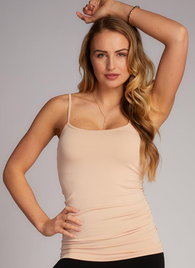 Bamboo Adjustable Long Cami (7 colours)