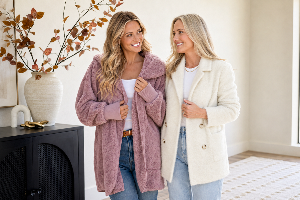 Fuzzy Cardigans