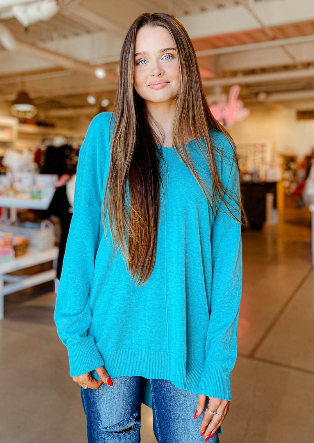 Comfy As Can Be Sweater (Heather Jade)
