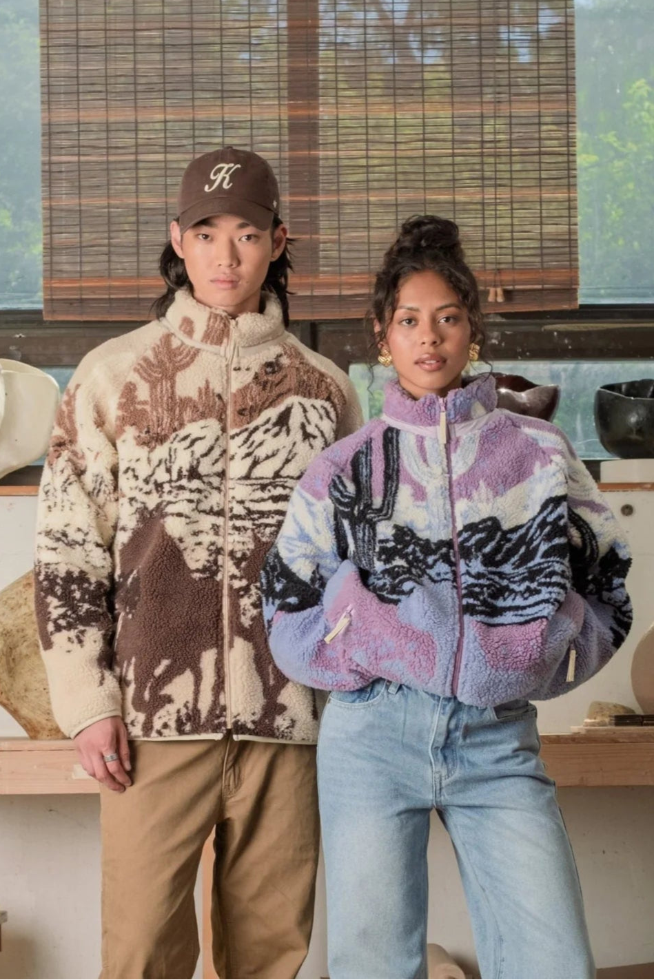 Kuwalla Sherpa Fleece Jacket (Desert Stallion)