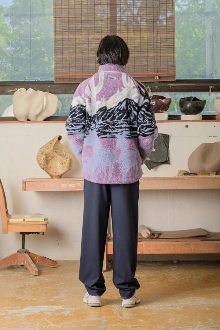 Kuwalla Sherpa Fleece Jacket (Sunset Stallion)