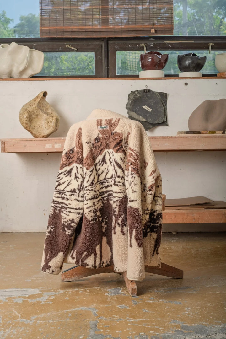 Kuwalla Sherpa Fleece Jacket (Desert Stallion)