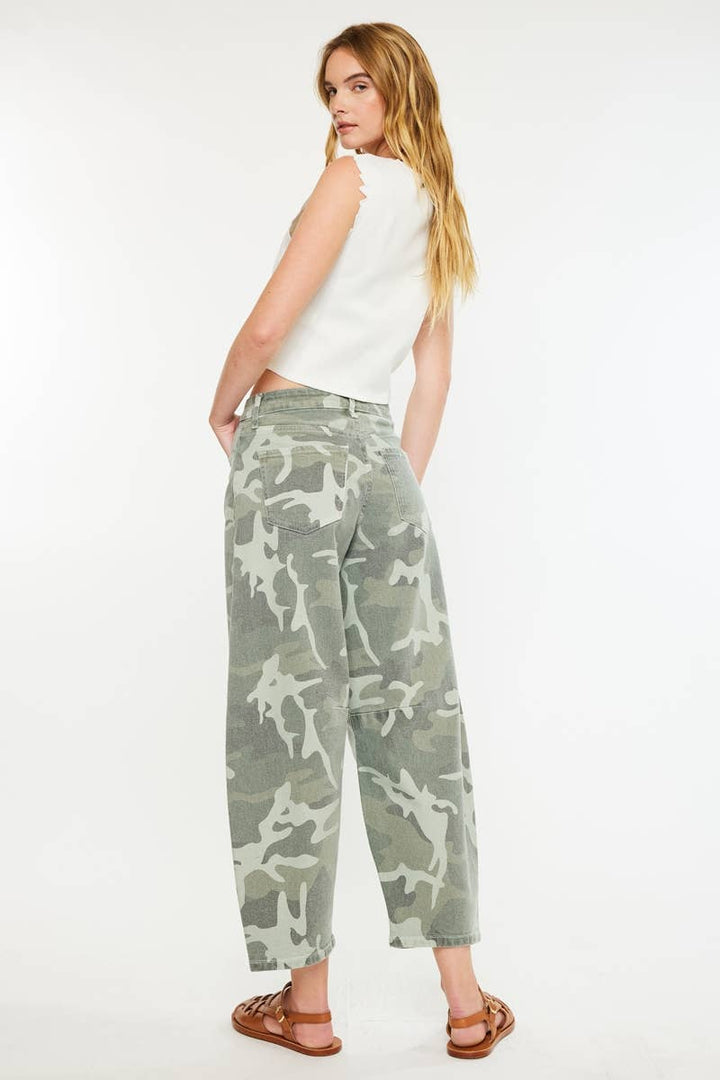 Kancan Camo Horseshoe Jean