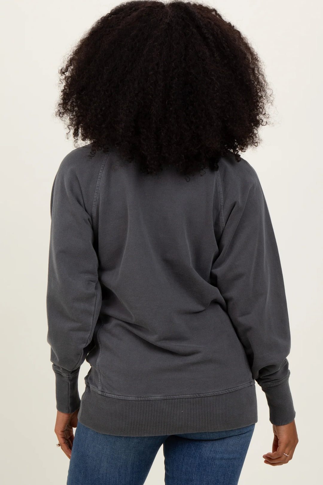 Zen French Terry Sweatshirt (Charcoal)