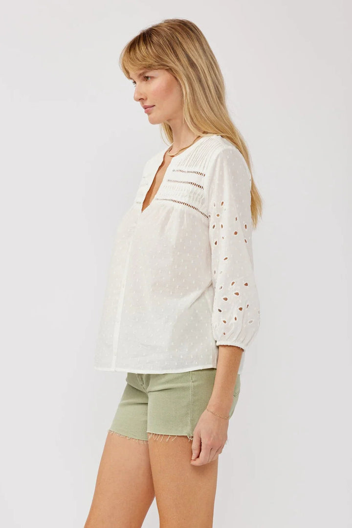 Lovestitch Solene Button Down Blouse