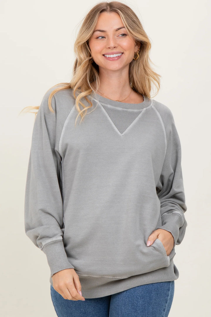 Zen French Terry Sweatshirt (Sleet)