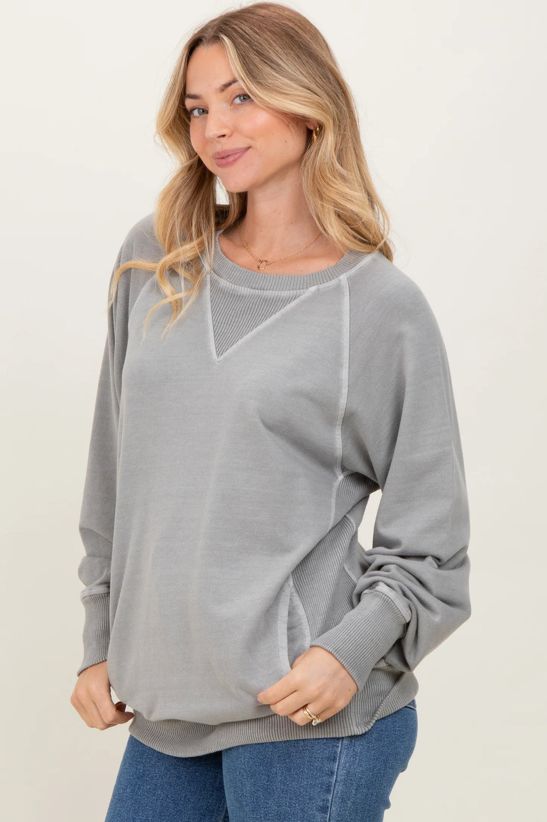 Zen French Terry Sweatshirt (Sleet)