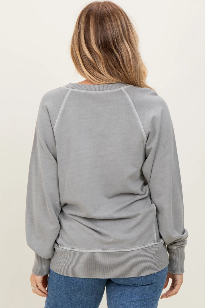 Zen French Terry Sweatshirt (Sleet)