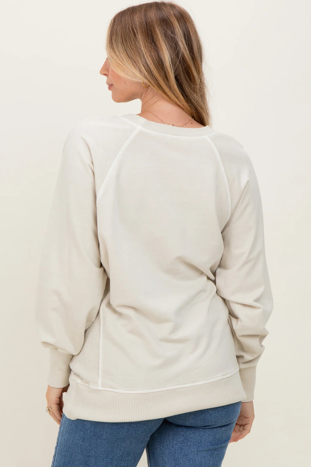 Zen French Terry Sweatshirt (Sand Beige)