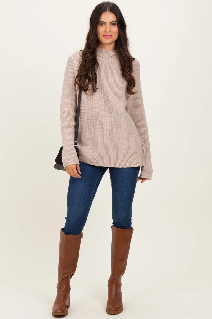 My Cozy Eleanor Knit Sweater (Neutral)