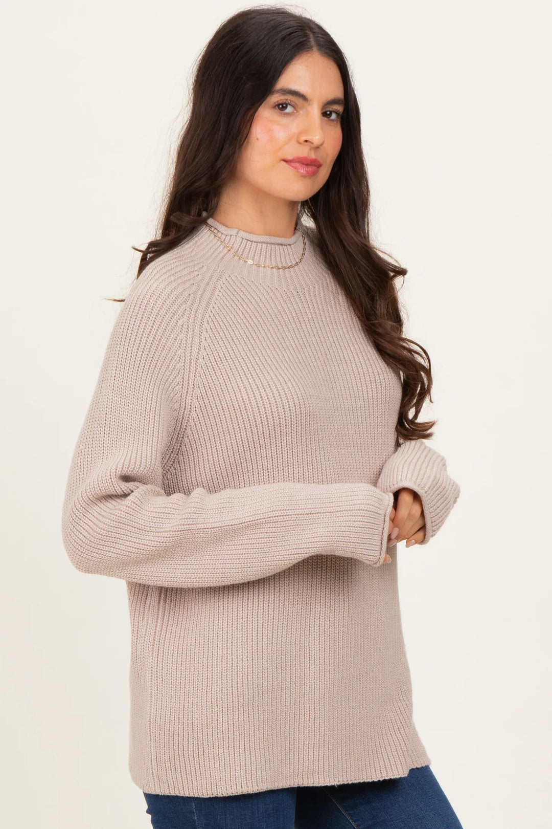 My Cozy Eleanor Knit Sweater (Neutral)
