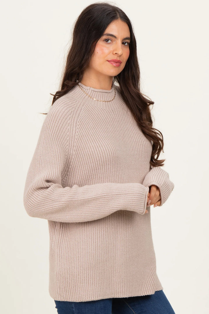 My Cozy Eleanor Knit Sweater (Neutral)