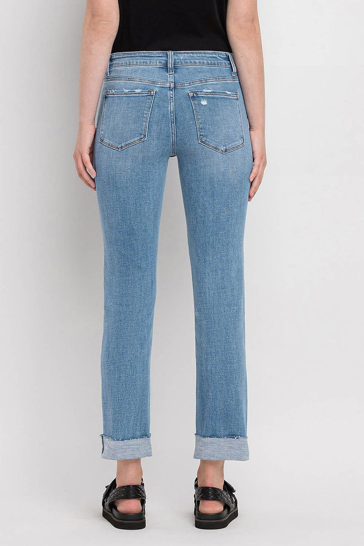 Flying Monkey Mid Rise Ankle Jean