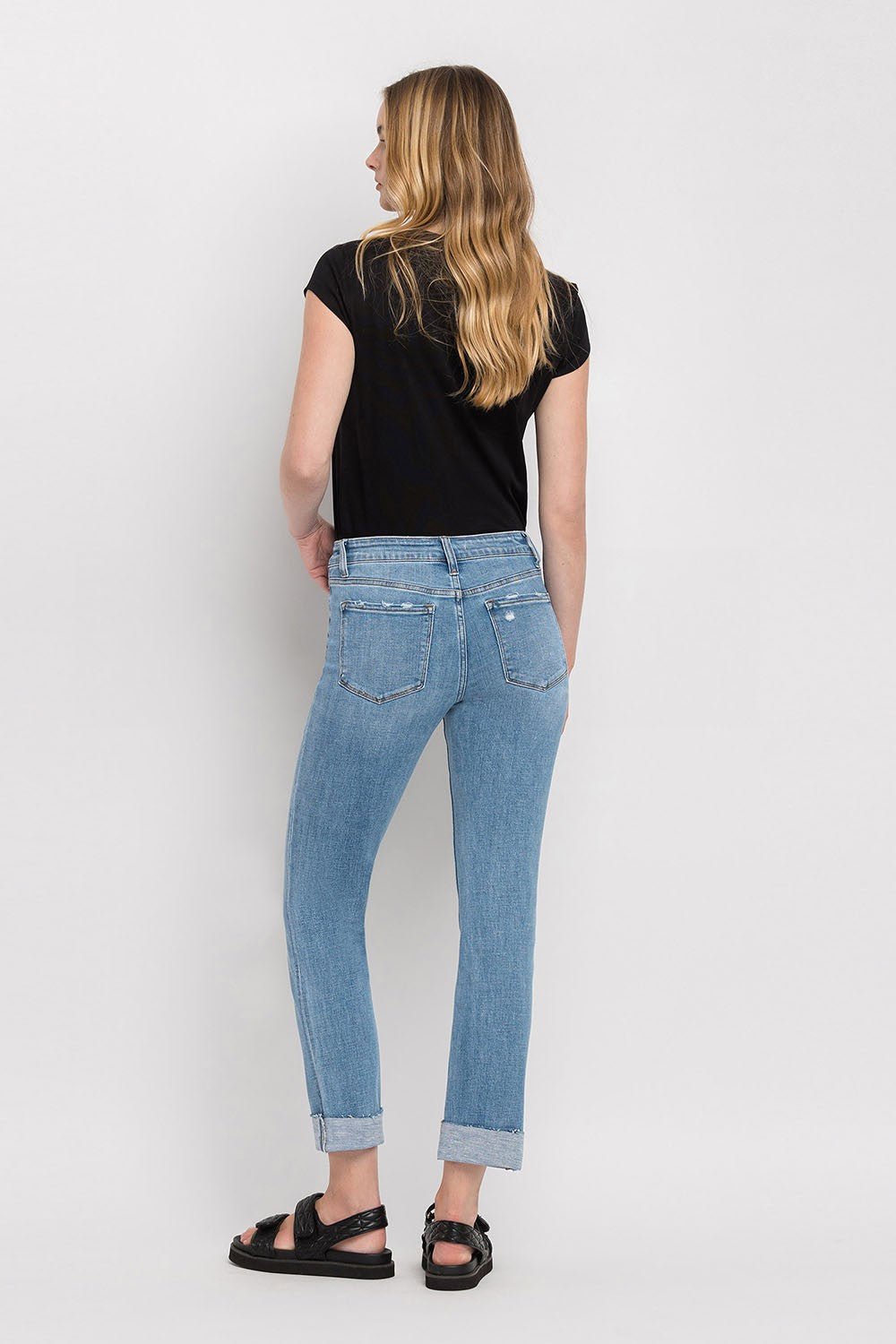 Flying Monkey Mid Rise Ankle Jean