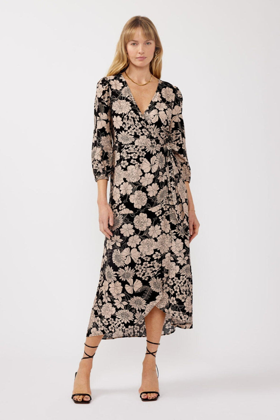 Lovestitch Mother Earth Floral Wrap Dress