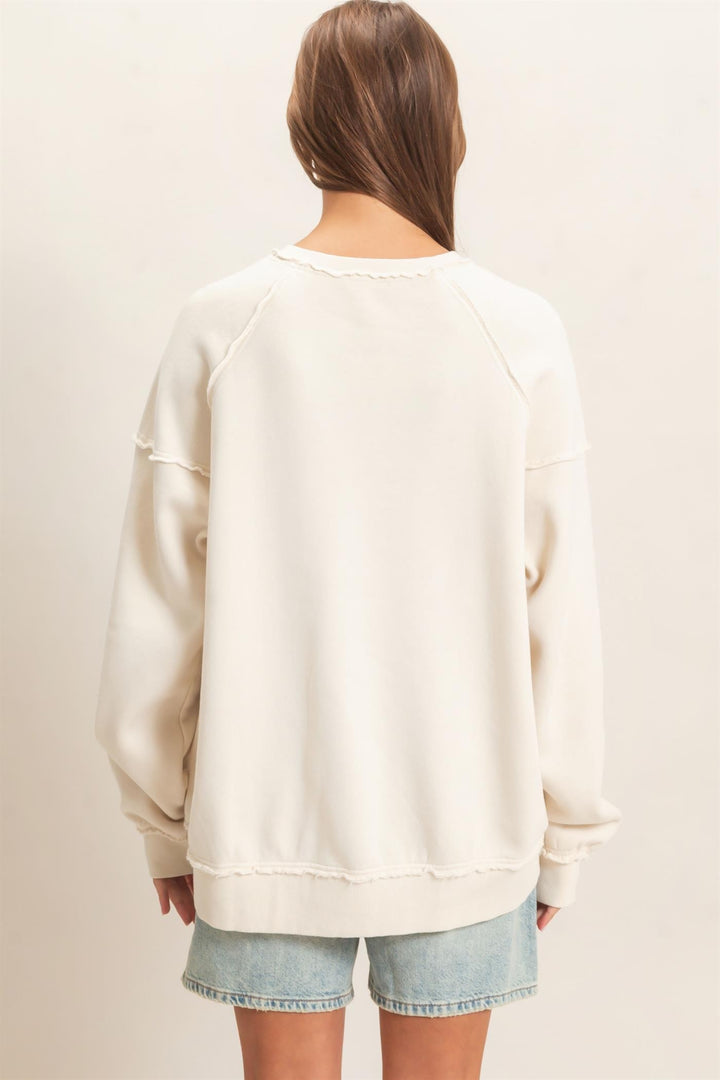 HYFVE Vintage Wash Sweatshirt (Alpaca)