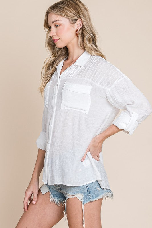 Vanilla Bay Button Down Shirt