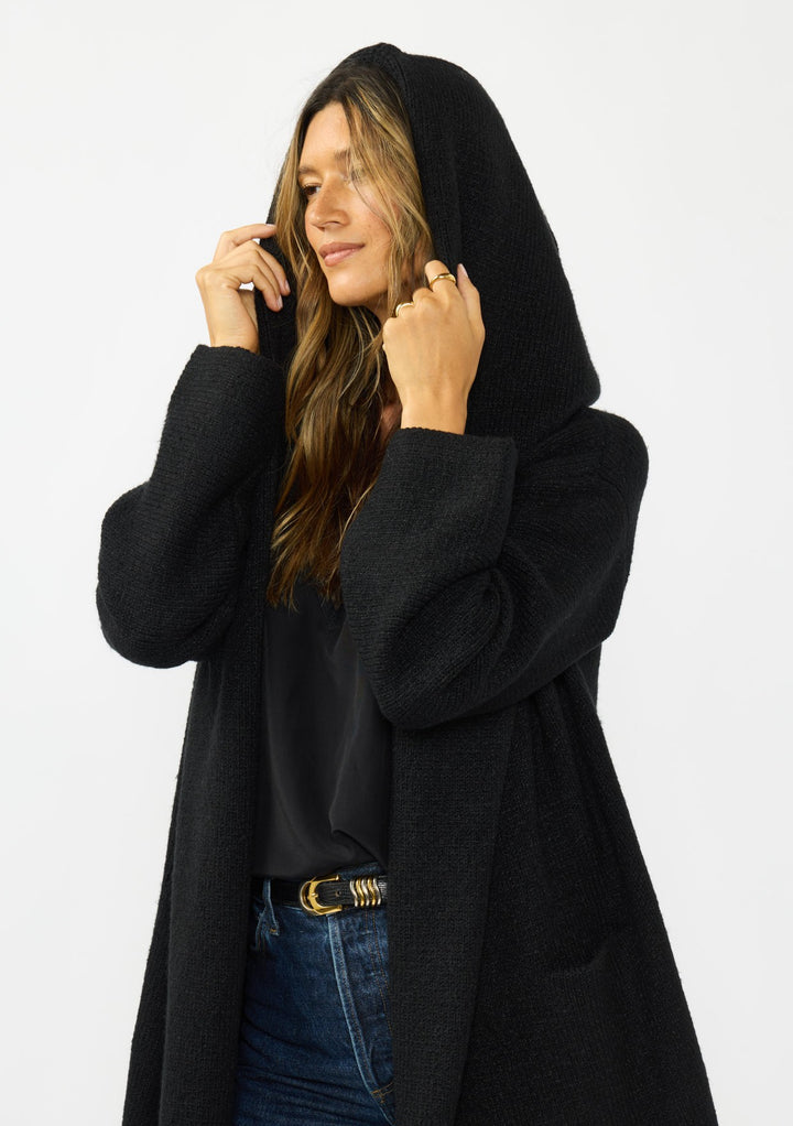 Lovestitch Coatigan (Black)